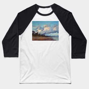 Sunset over Rainbow Beach Baseball T-Shirt